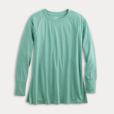 Petite Tek Gear® Long Sleeve Tunic Tee