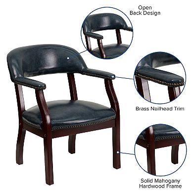 Emma and Oliver Conference Chair with Accent Nail Trim