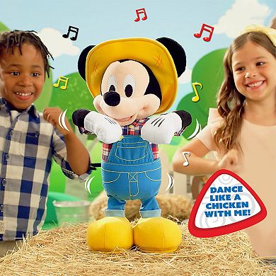 Disney's Mickey Mouse E-I-Oh! Singing & Dancing Plush