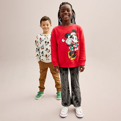 Disney's Mickey Mouse & Minnie Mouse Girls 4-12 Graphic Pullover Sweatshirt by Jumping Beans®