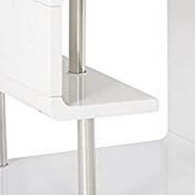 Ninove I Contemporary Style End Table, White