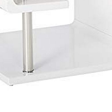 Ninove I Contemporary Style End Table, White