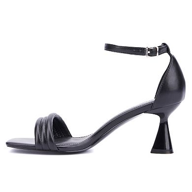 Fashion to Figure Lynna Women's Wide Width Heeled Sandals