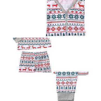 Women's Family 2pcs Pajama Sets Christmas Sleepwear Long Sleeve Tee with Pants Loungewear