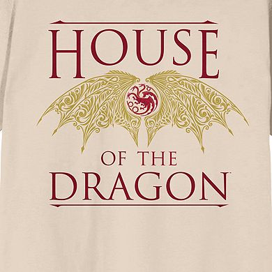 Juniors' House Of The Dragon Short Sleeve Graphic Tee
