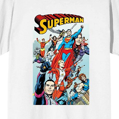 Juniors' DC Comics Superman Comic Cover Art Graphic Tee