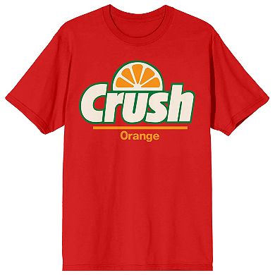 Juniors' Crush Orange Soda Logo Graphic Tee