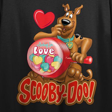 Juniors' Scooby Doo Looking for Love Graphic Tee