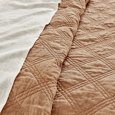 Levtex Home Washed Linen Sandstone Quilt