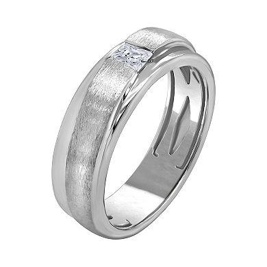 Men's 14k White Gold 1/4 Carat T.W. Diamond Ring