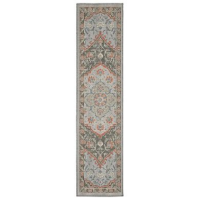 StyleHaven Calla Traditional Medallion Indoor Outdoor Area Rug