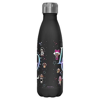 LOL Surprise Characters Starry Background 17-oz. Stainless Steel Water Bottle