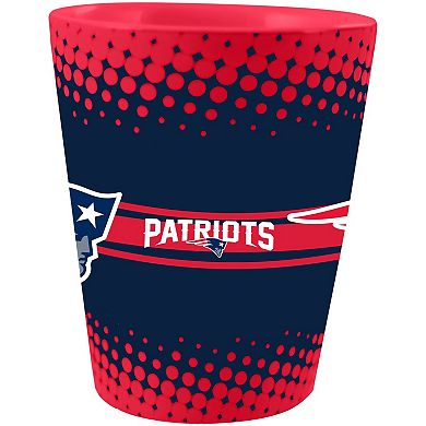 New England Patriots 2oz. Full Wrap Collectible Shot Glass