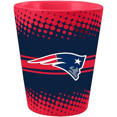 New England Patriots 2oz. Full Wrap Collectible Shot Glass