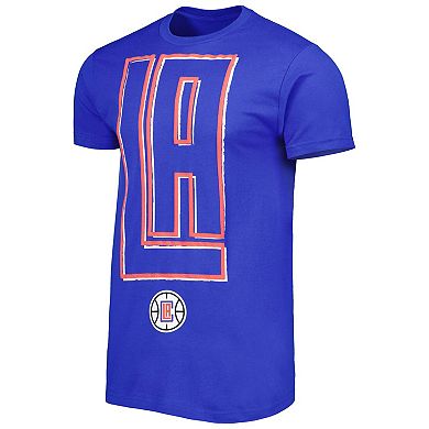 Unisex Stadium Essentials Royal LA Clippers Element Logo Pop T-Shirt