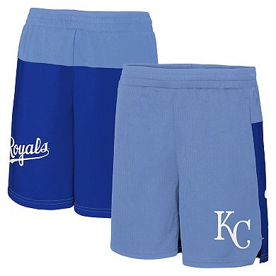 Youth Royal Kansas City Royals 7th Inning Stretch Shorts