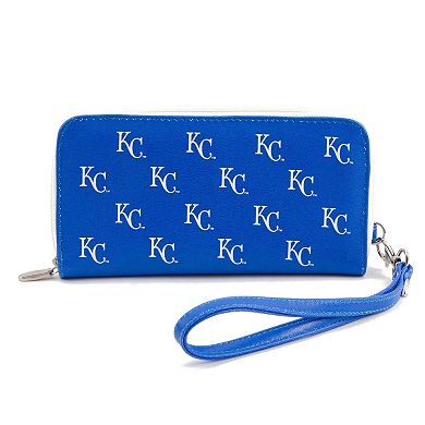 Women's Kansas City Royals Zip-Around Wristlet Wallet