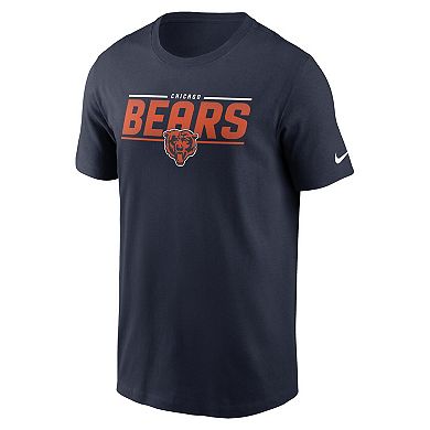 Men's Nike Navy Chicago Bears Muscle T-Shirt