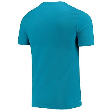 Men's Nike Blue Carolina Panthers Legend Wordmark Performance T-Shirt