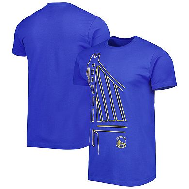 Unisex Stadium Essentials Royal Golden State Warriors Element Logo Pop T-Shirt