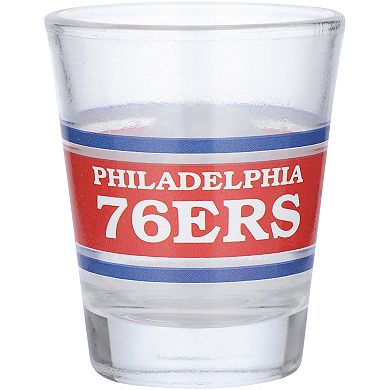 Philadelphia 76ers 2oz. Stripe Shot Glass
