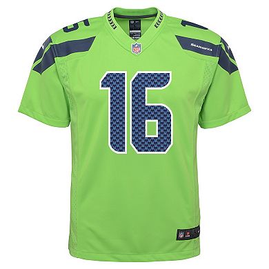 Youth Nike Tyler Lockett Green Seattle Seahawks Color Rush Game Jersey