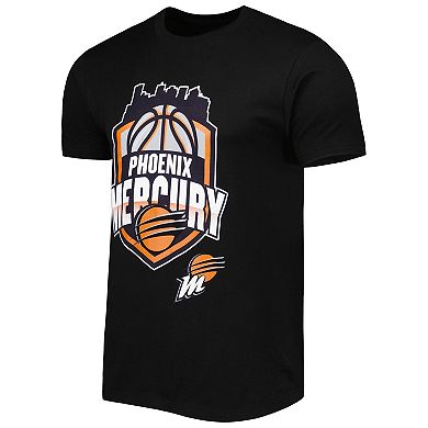 Unisex Stadium Essentials Black Phoenix Mercury Crest T-Shirt