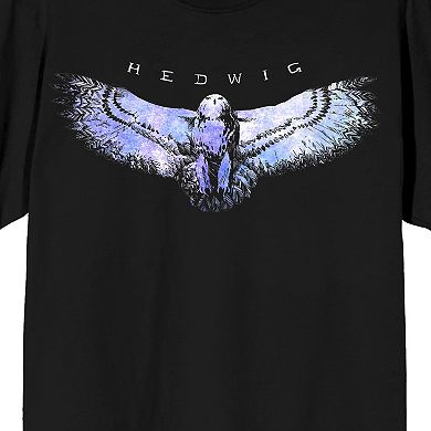 Men's Harry Potter Hedwig The Owl Graphic Tee