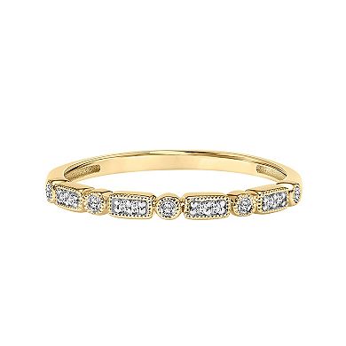 Love Always 10k Gold Diamond Accent Stackable Anniversary Ring