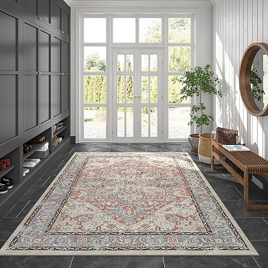 KHL Rugs Kiley Oriental Washable Rug