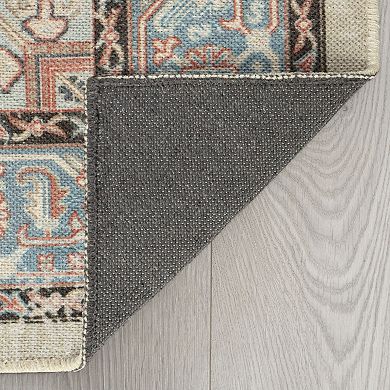 KHL Rugs Kiley Oriental Washable Rug