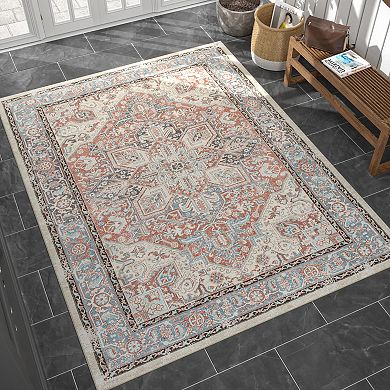 KHL Rugs Kiley Oriental Washable Rug