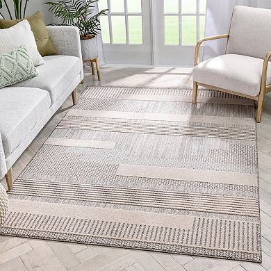Well Woven Harlow Briar Geometric Abstract Area Rug