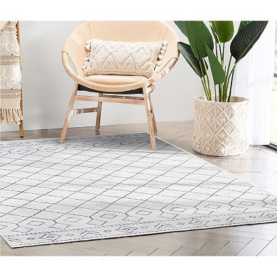 Well Woven Apollo Anastasia Moroccan Trellis Area Rug