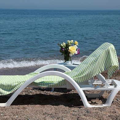 Linum Home Textiles Turkish Cotton Fun in the Sun Pestemal Beach Towel Set of 2