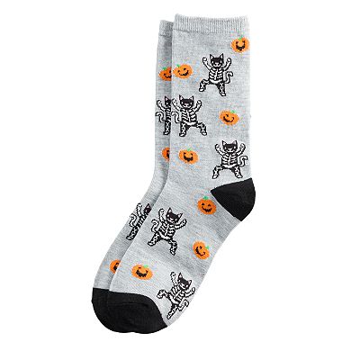 Women's Halloween Novelty Crew Socks