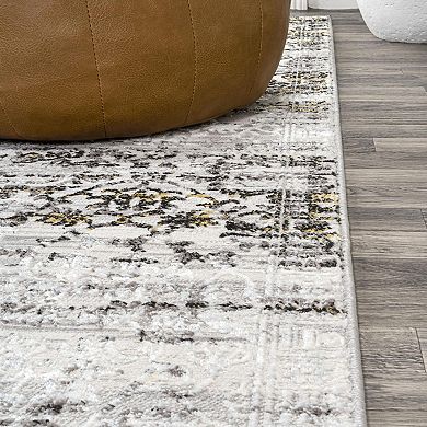 Jonathan Y Tidal Distressed Striped Area Rug