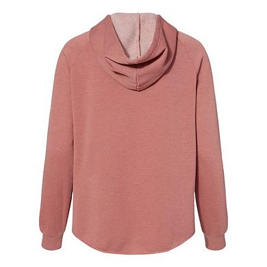 Independent Trading Co. Women's California Wave Wash Full-Zip Hooded Sweatshirt