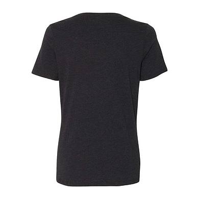 Bella + Canvas Women´s Relaxed Heather Cvc V-neck Tee