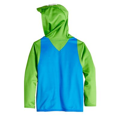 Boys 4-12 Jumping Beans® Super Mario Luigi Costume Fleece Hoodie