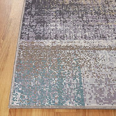 SUPERIOR Aria Brushstroke Abstract Area Rug or Runner