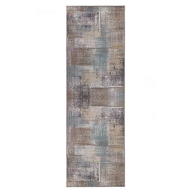 SUPERIOR Aria Brushstroke Abstract Area Rug or Runner