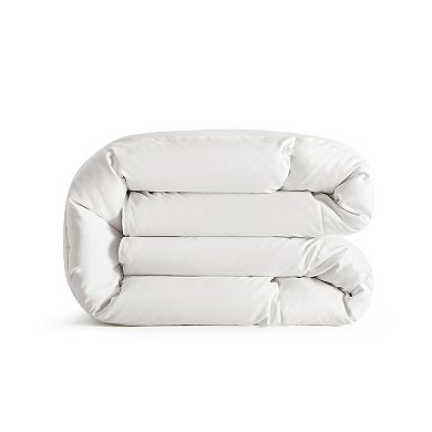 Premium Ultra Soft White Goose Down and Feather Fiber Comforter, Hotel Collection Bed Comforter
