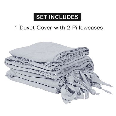 Microfiber Polyester Bedding 3 Piece Set Duvet Cover King