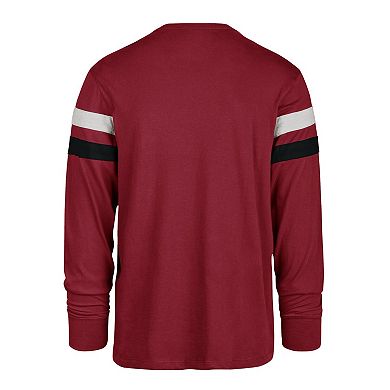 Men's '47 Cardinal Arizona Cardinals Irving Long Sleeve T-Shirt