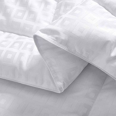 Unikome All Season Jacquard Quilted Down Alternative Comforter