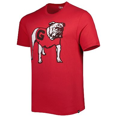 Men's '47 Red Georgia Bulldogs Premier Franklin Logo T-Shirt