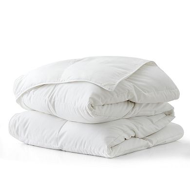 Unikome Sleep Collection White Goose Down and Feather Fiber Comforter-All Season Warmth