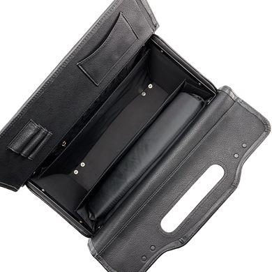 AmeriLeather Leather Rolling Computer-Friendly Catalog Case