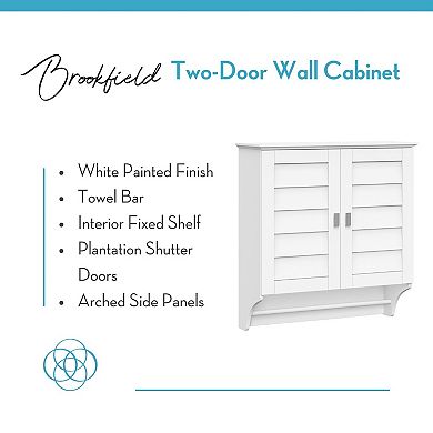 RiverRidge Home Brookfield Two Door Wall Cabinet